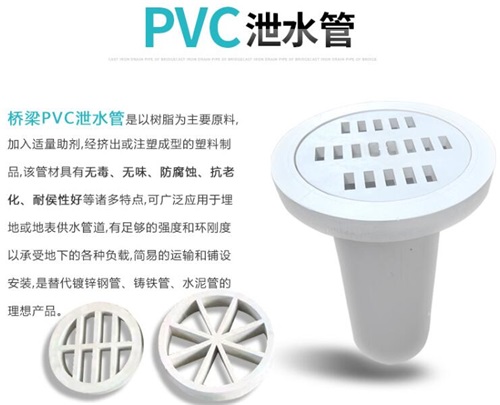 南阳pvc泄水管性能参数及规格尺寸